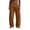 Brown, variant on Sweatpants For Men Drawstring Open Bottom Wide Leg Sweat Pants Casual Fashion Streetwear Athletic Lounge Pants