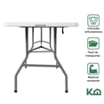 thumbnail image 3 of Mesa Plegable Kingshouse 180cm Portátil Portafolio Fiesta Jardin 2pzas COMBO-KH-141, 3 of 7