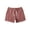 Watermelon Red, variant on Odeerbi Mens Shorts Workout Shorts Solid Cotton Pants Sports Elastic Mid-Waist Lace-Up Pink
