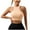 Beige, variant on ZyeKqe Tank Tops for Women Racerback Sleeveless Cropped Athletic Shirts Ribbed Knit Crewneck Slim Fitted Yoga Top