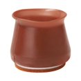 thumbnail image 4 of Hugtrwg 4 Uds. Fundas Silicona para Patas Muebles Almohadilla para Pies Mesa Protector (marrón), 4 of 9