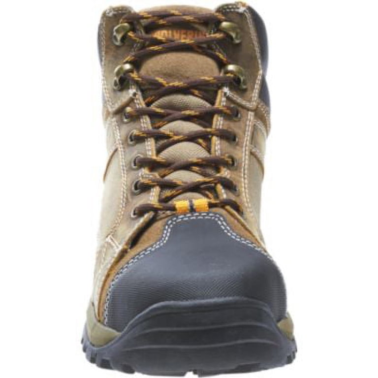 Wolverine Chisel Mid-Cut Steel-Toe Work Boot Men 8.5 Brown  display picture 3