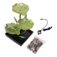 thumbnail image 2 of Decoración De Fuente De Agua Para Sala De Estar, Fuente Pequeña USB, Decoración De Agua, Relajación, Pájaro, Loto, Forma De Hoja Para Oficina, 2 of 7
