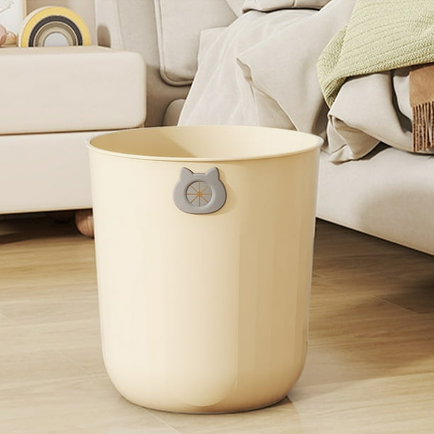 Household Kitchen Trash Can Bedroom Toilet Lidless Bathroom Trash Can
