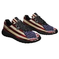thumbnail image 6 of Black And Yellow Labrador Retriever American flag Patriot Shoes Sneakers Black Size 7.5, 6 of 7