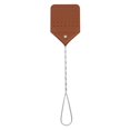 thumbnail image 2 of Leather Fly Swatter under $5! CQCYD Heavy Duty Fly Swatter, Stainless Steel Handle with Hanging Hole for Indoor Outdoor Use, Washable Durable Fly Swatter for Home Kitchen, 2 of 9