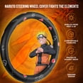thumbnail image 4 of Naruto Shippuden Car Steering Wheel Cover, 15 Inch Anime Steering Wheel Cover, Cushioned Soft Comfortable Cover Anime Car Accessories for Men Women, Akatsuki, 4 of 8