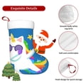 thumbnail image 5 of Disketp Cool Unicorn Star Golden Christmas Stockings, Xmas Stocking for Family Holiday Season Décor, Personalized Holiday Indoor Decorations, 5 of 7