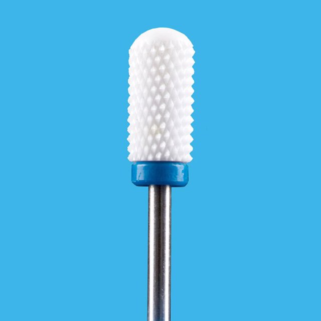 Fresa para manicura, broca de cerámica para uñas, para máquina eléctrica de manicura de eneldo, fresas para quitar esmalte de Gel de uñas Tan Jianjun unisex