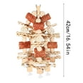thumbnail image 3 of Bird Toy, Wooden Chewing Toy For Bird Cages, Beige - Natural Materials, Durable Design For Parrots, Budgies, Cockatiels - Ideal For Pet Birds' Enrichment, Cage Accessories, 3 of 6