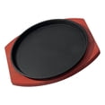 thumbnail image 1 of serony Cast Iron Steak Plate Sizzling for Household Restaurant Serving Kitchen 19cm, 1 of 9