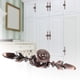 thumbnail image 4 of Fdit Juego de 4 pomos de Puerta Estilo clásico para Muebles de hogar, cajones, armarios, armarios, armarios con Tornillo, Rojo Bronce, 1 … tiradores para cajones Spptty mejoras para el hogar, 4 of 8