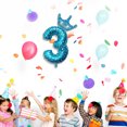 thumbnail image 3 of TIMIFIS Balloons Used For Birthday Party, Anniversary Celebration 32IN Number Decoration DecorFall, 3 of 4