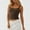 Coffee, variant on Women Tank Top Ribbed Tank Tops for Women Square Neckline Crop New Camisole Wear Knitting Solid Color Bottoming Crop Top Womens Basic Tank Tops Blouses for Women Casual Coffee M