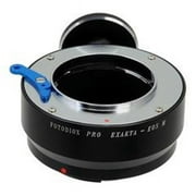 Fotodiox Exakta-EOSM-P Pro Lens Mount Adapter - Exakta, Auto Topcon SLR Lens To Canon EOS M Mirrorless Camera Body