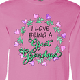 thumbnail image 4 of Inktastic I Love Being a Great Grandma- Circle of Hearts Long Sleeve T-Shirt, 4 of 5
