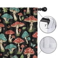 thumbnail image 4 of Blackout Kids Curtains,Mushroom and Frog Butterfly Black Pattern Children's Insulated Curtains Set Of 2,Bedroom Essentials,Toddler Room Decor 52"x84", 4 of 5