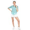 thumbnail image 4 of Blusa transparente con encanje Roman Fashion /Juvenil, 8042 (Menta) verde claro CH, 4 of 4
