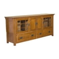 thumbnail image 3 of Crafters and Weavers Arts and Crafts Wood TV Stand for TVs up to 72" in Cherry, 3 of 3