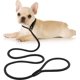 thumbnail image 2 of Correa de nailon para perros, ideal para paseos y adiestramiento, con hebilla ajustable, collar de cuerda y correa antideslizante (Negro, Mediano)., 2 of 5