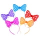 thumbnail image 1 of Diadema para disfraz Nikou 12 piezas con lazo LED luminoso colores variados, 1 of 12
