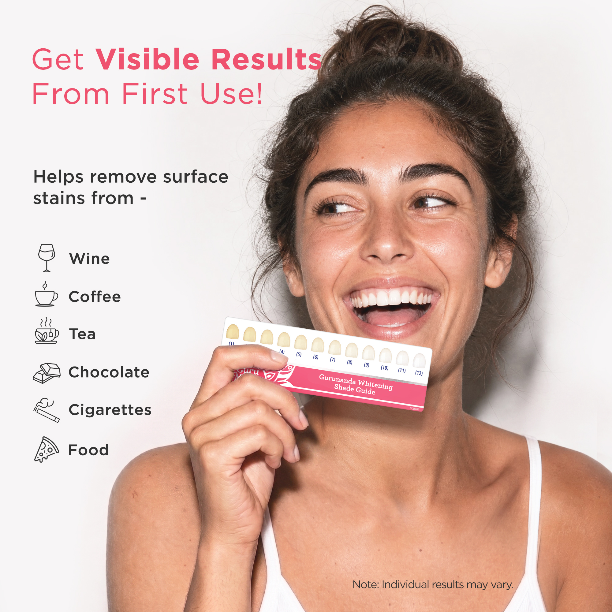GuruNanda Sensitive Teeth Whitening Strips photo 8