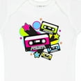 thumbnail image 4 of Inktastic The 80s Cassette Tapes Boys or Girls Baby Bodysuit, 4 of 5