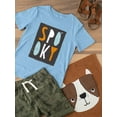 thumbnail image 3 of Spooky. Grunge Style T-Shirt Toddler -Image by Shutterstock,  3 Toddler, 3 of 4