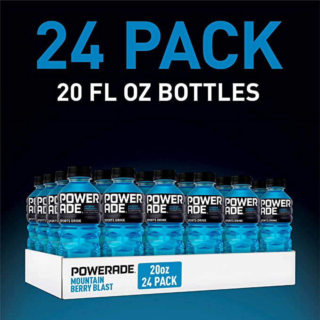 Powerade Sports Drink Variety Pack (20 fl. oz., 24 pk.)