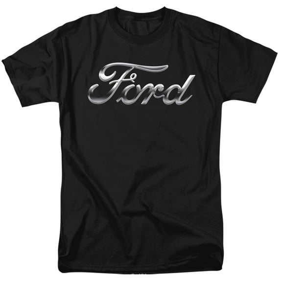 Ford Chrome Ford Logo Unisex Adult T Shirt For Men And Women