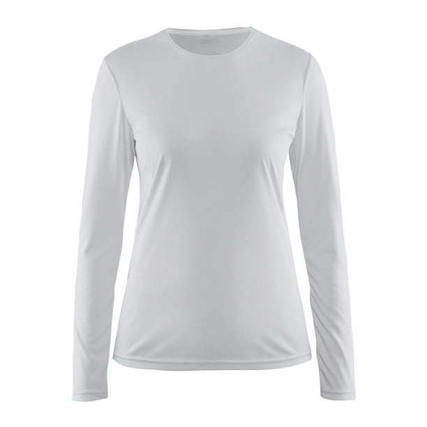 Craft - Camiseta deportiva de manga larga Mind para mujer señora (Blanco)