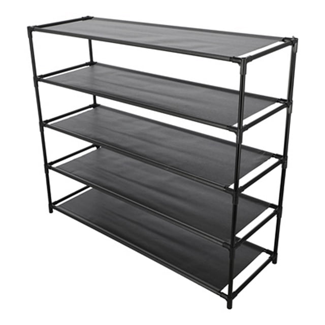 organizador de zapatos 5 niveles para 20 pares gris