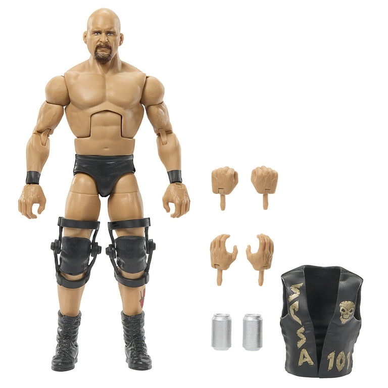 STONE COLD STEVE AUSTINフィギュア　WWE mattel-stone-cold-steve-austin