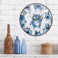 thumbnail image 6 of Acrylic Circular Clock 11.9x11.9 Inch Circular Clock Decorative Clock Creative Clock Dual-Purpose Clock Wall Clock Clock Decorate Your Space Little Blue Cartoon Monsters Cute, 6 of 9