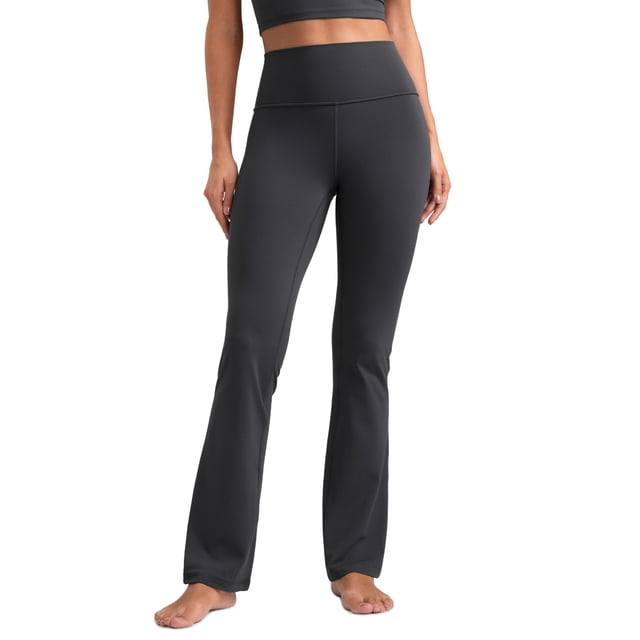 Pantalones CRZ YOGA Butterluxe de tiro alto y campana 81 cm Gris M