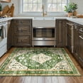 thumbnail image 2 of Lahome Decor 3x5 Area Rug Boho Tribal Rugs for Living Room Machine Washable Bedroom Rug, Turkish Aesthetic Soft Non-Slip Non-Shedding Faux Wool Throw Rug for Camper Entryway Office Carpet, 2 of 9