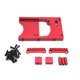thumbnail image 1 of Accesorios de amortiguador GASKET RC Accesorios de automóviles Metal Durable Coches Herramientas para reemplazar los vehículos Reemplazo de piezas para D90 D91 D96 Rojo 1 Conjunto Monstrate FN001610-03, 1 of 6