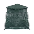 thumbnail image 2 of Garden Bicycle Storage Tent Shed Outdoor Waterproof Shelter Reusable PE Green, 2 of 10