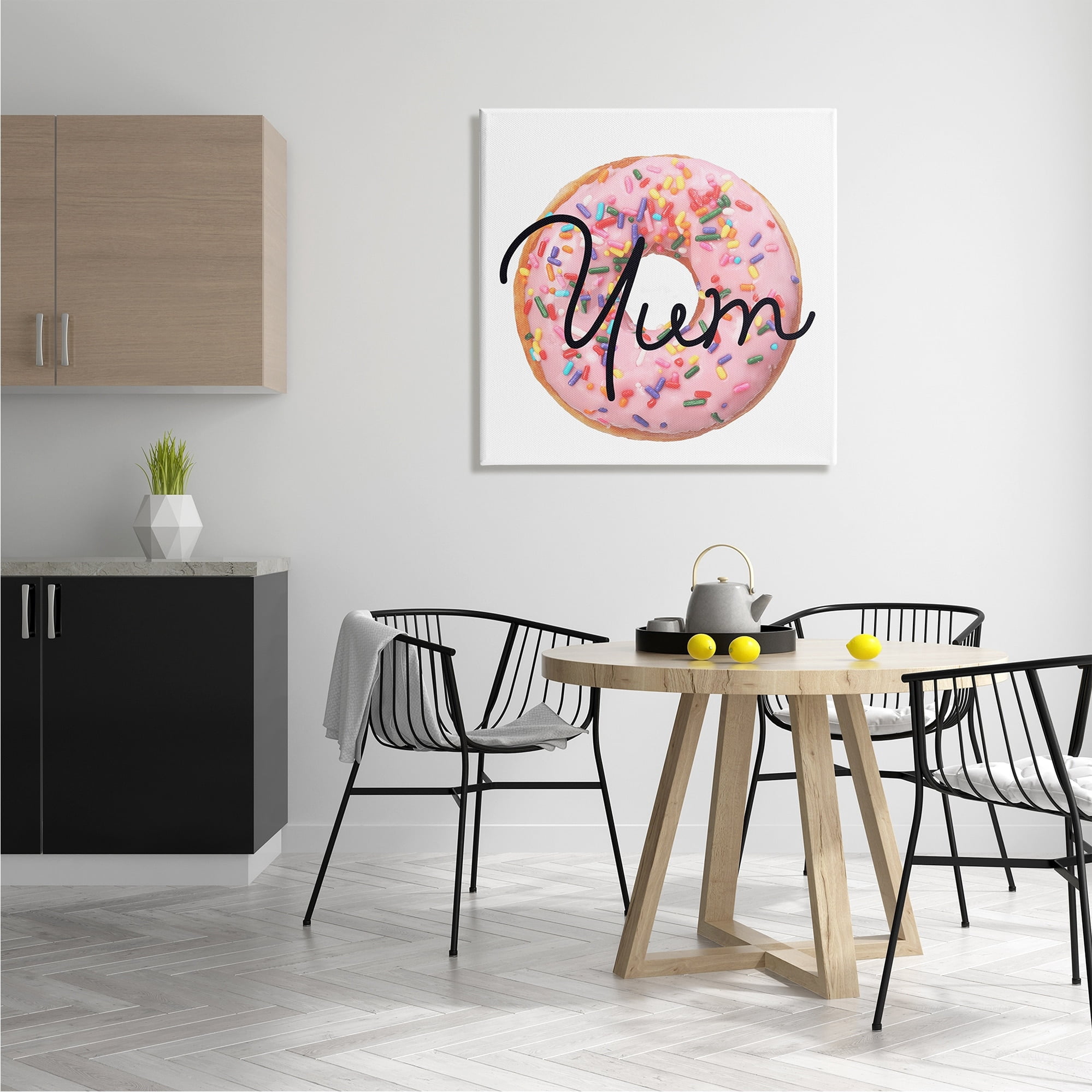 Stupell Collection Yum Sprinkle Donut Wall Art