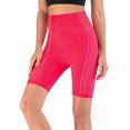 thumbnail image 2 of REALiKUN Biker Shorts for Women High Waisted Workout Shorts for Women Yoga Pants Red S, 2 of 8