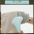 thumbnail image 4 of Unique Bargains Garment Steamer Ironing Gloves Forest Pattern Round Garment Steamer Ironing Board for Clothes Gray, 4 of 6