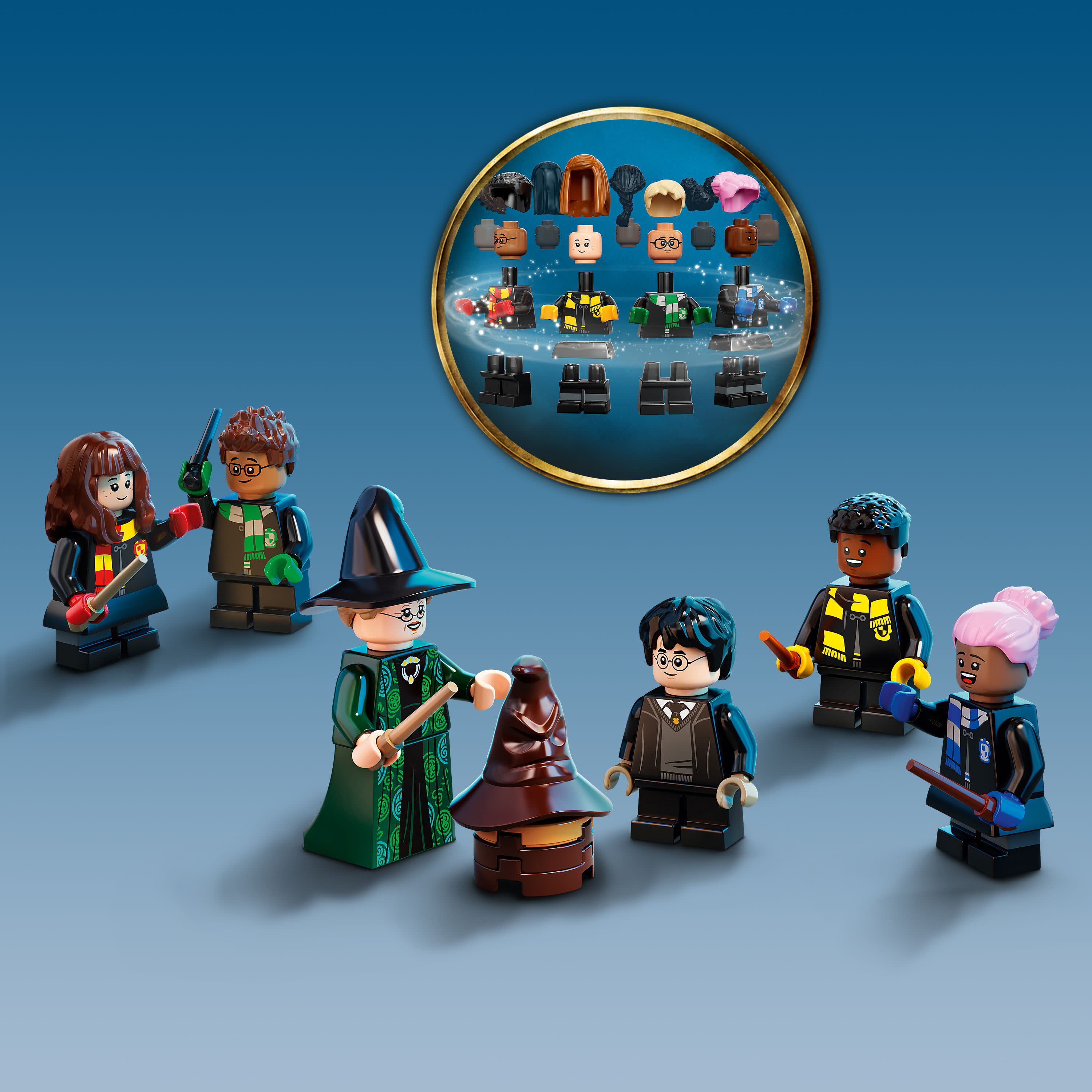 LEGO Harry Potter Hogwarts Magical Trunk 76399 Luggage Set, Personalisable  Toy, Gift Idea for Kids, Girls & Boys with Movie Minifigures and House 