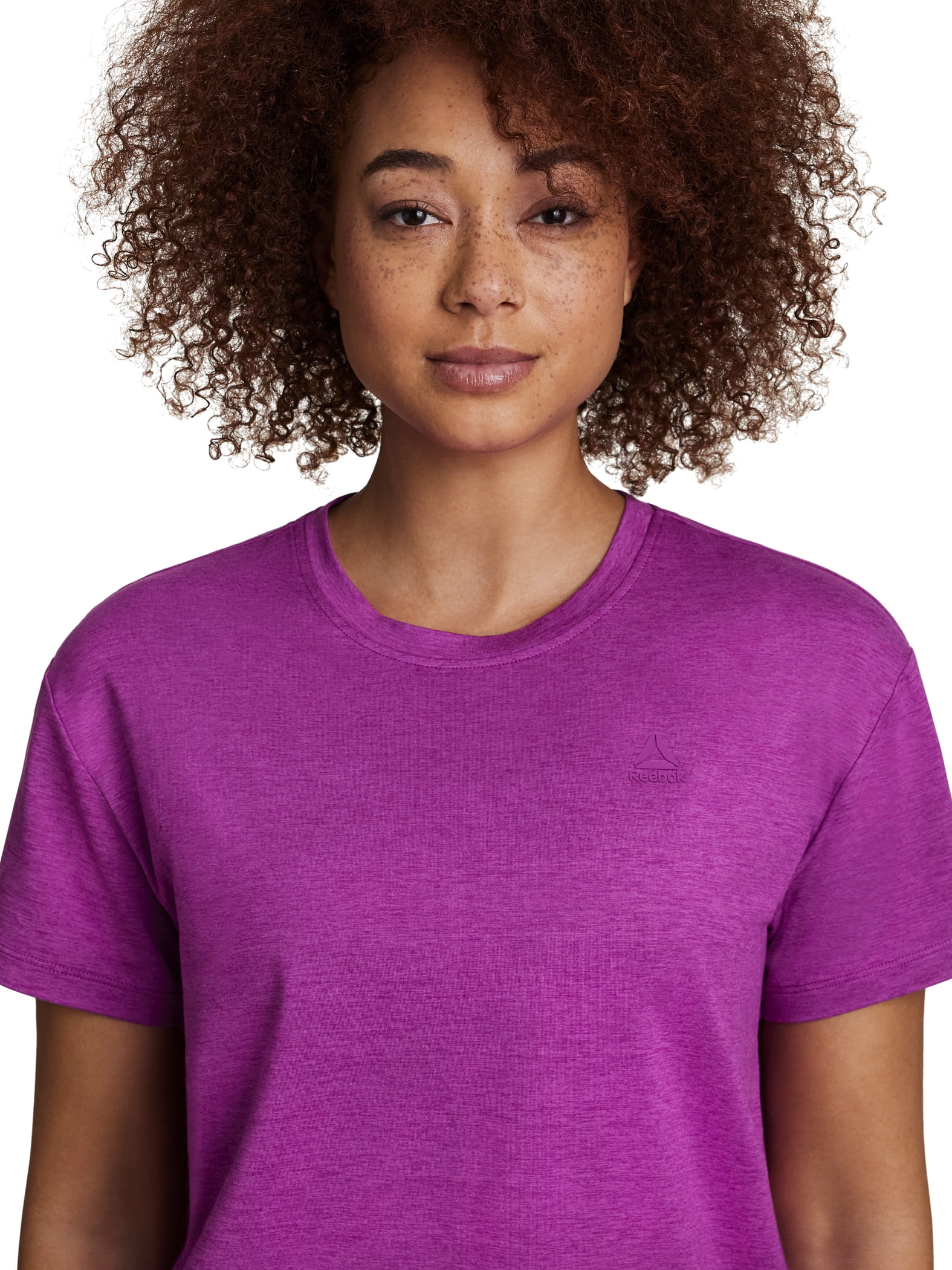 Reebok Women's Legacy 2.0 Meet and Greet Short Sleeve Top, Sizes XS-4X