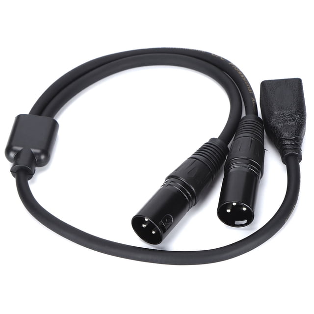 Studio Jorindo JD6099 Cable de Adaptador Dual Xlr Macho A RJ45 Cable de Adaptador Yspliter Femenino