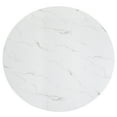 thumbnail image 7 of Roundhill Furniture Hirima Modern Elegance 54" Round Dining Table, Solid Acacia Wood Base, 7 of 7