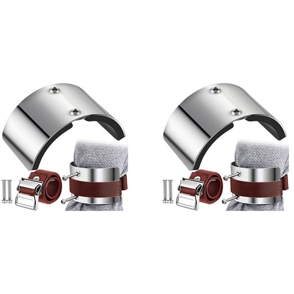2X Drywall Stilt Replacement Part Stilts Comfort Straps Kit for Home Improvements Drywall Stilt Leg Cuffs Leg Band