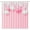 Pink White, variant on Christmas Tree Shower Curtain Red White Xmas Tree Cute Winter Holiday New Year Cartoon Modern Home Decor Bathroom Fabric Set with Hooks(70" WX70 H)