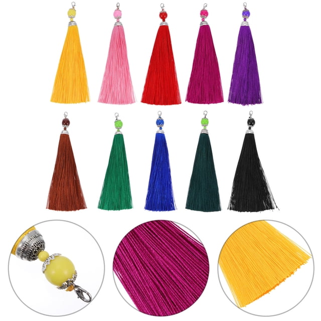 UPOUART 10Ud Llavero De Borla Con De Langosta En Material Para Uso Decorativo