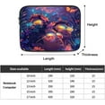 thumbnail image 4 of Laptop Sleeve Bag for Women 13 Inch Resistant Anti-Vibration Lightweight Black pattern21, 4 of 8