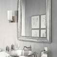thumbnail image 5 of Moose Modern 2-Light Brushed Nickel Dimmable LED Indoor Wall Sconces with Frosted Glass, 5 of 7